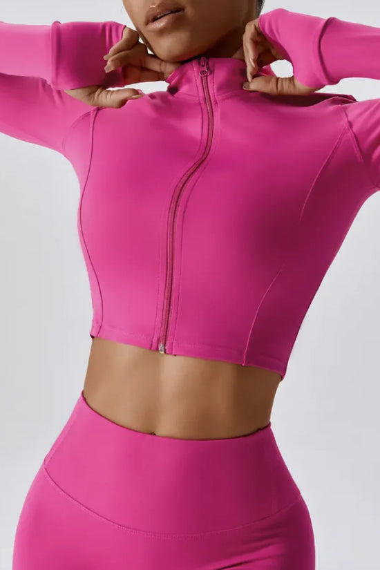 Chaqueta de Correr para Mujeres con Cremallera