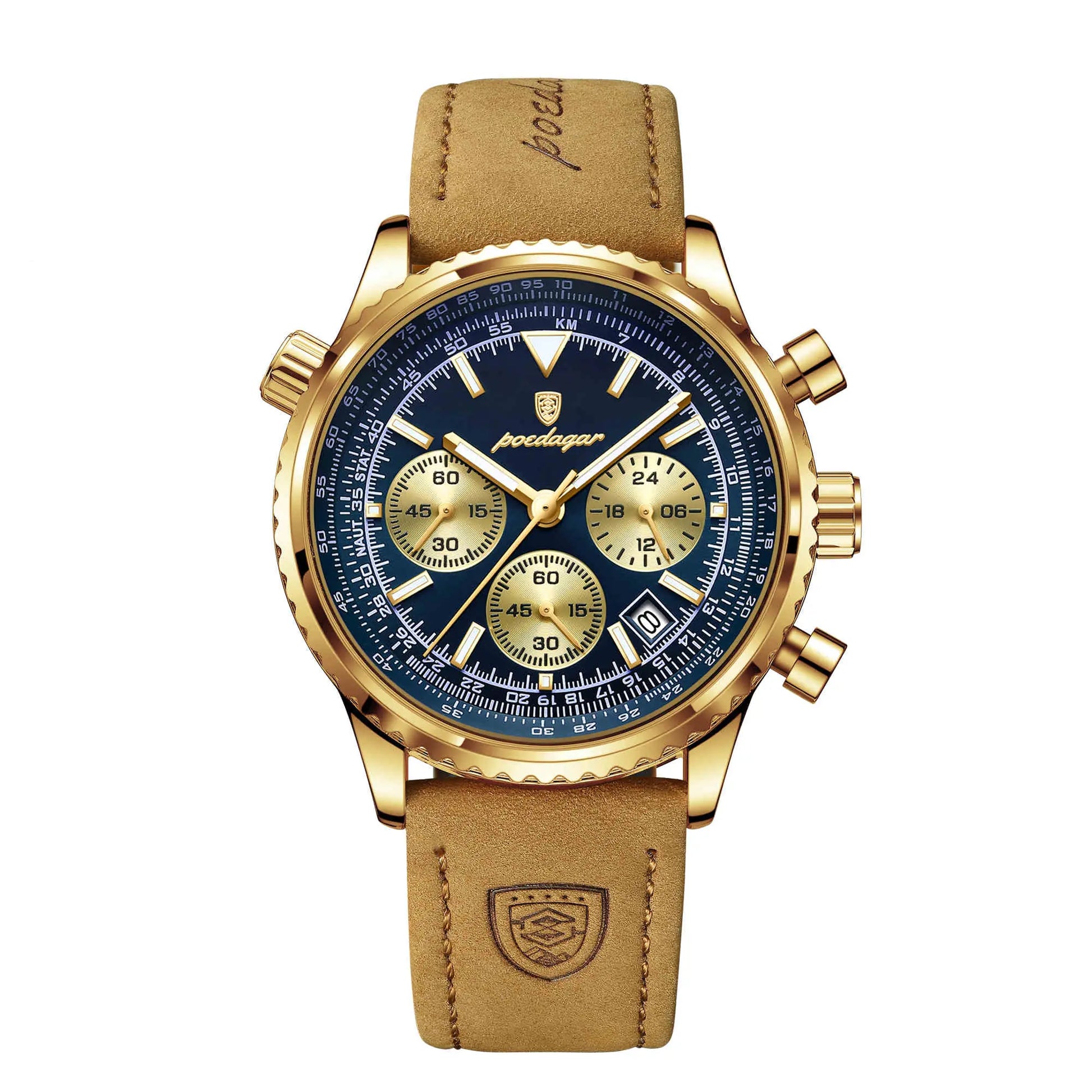 Reloj de Cuarzo correa de Cuero
