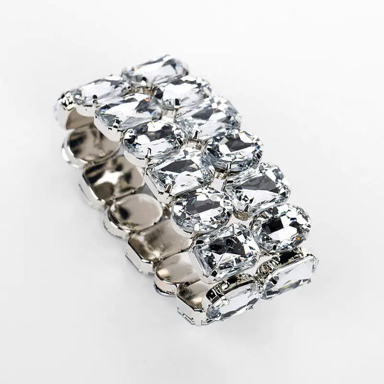 Pulsera de Moda Clásica Todo-Partido de Lujo con Estrás