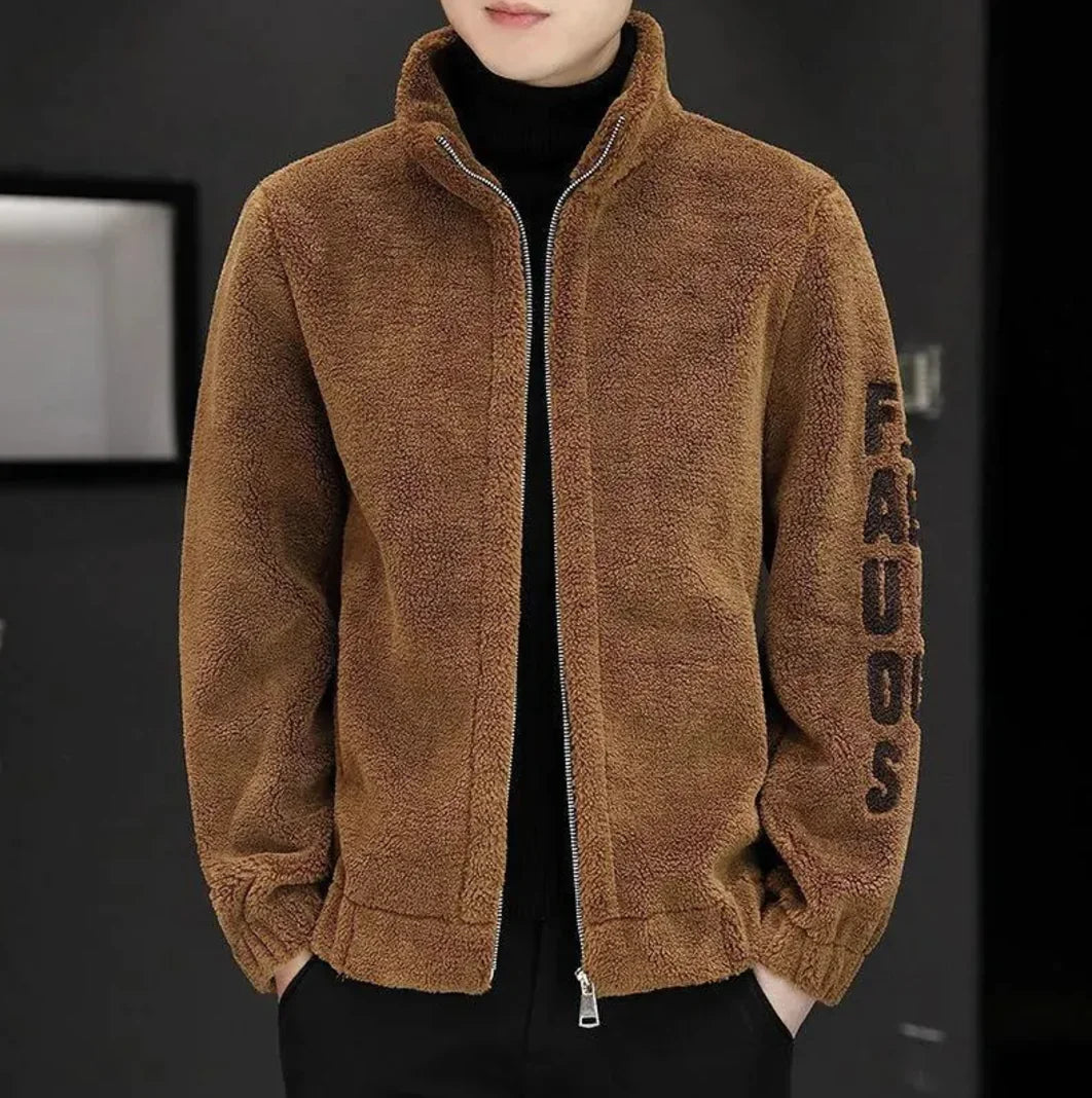 Chaqueta de Cachemira y Lana de Cordero para Hombre