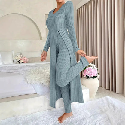 Conjunto de dos piezas para mujer, informal, de moda
