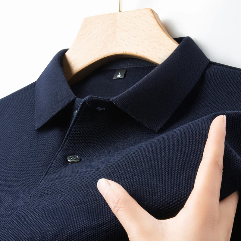 Polo 100 % algodón para hombre - manga corta