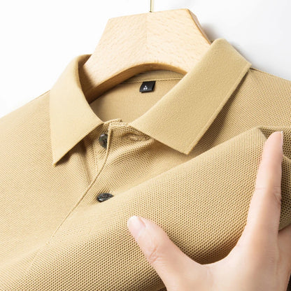 Polo 100 % algodón para hombre - manga corta