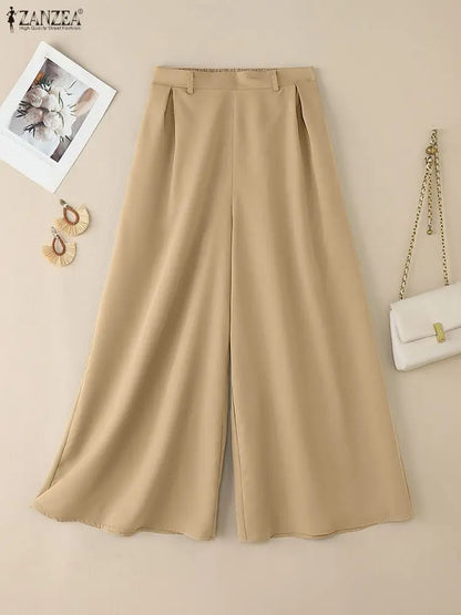 Pantalón Wide Leg "Zanzea Executive" – Estilo & Movimiento