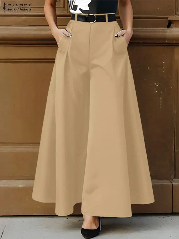 Pantalón Wide Leg "Zanzea Executive" – Estilo & Movimiento