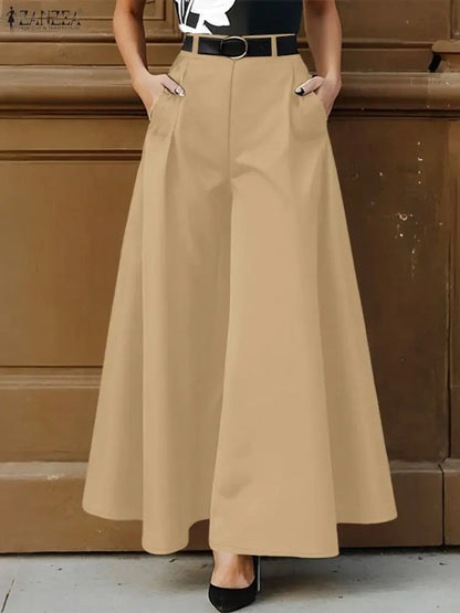 Pantalón Wide Leg "Zanzea Executive" – Estilo & Movimiento