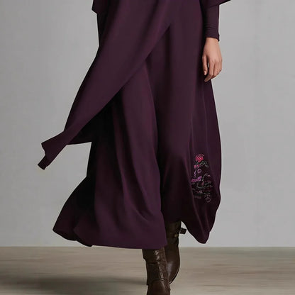 Vestido "Boho-Chic" Bordado - Colección 2026