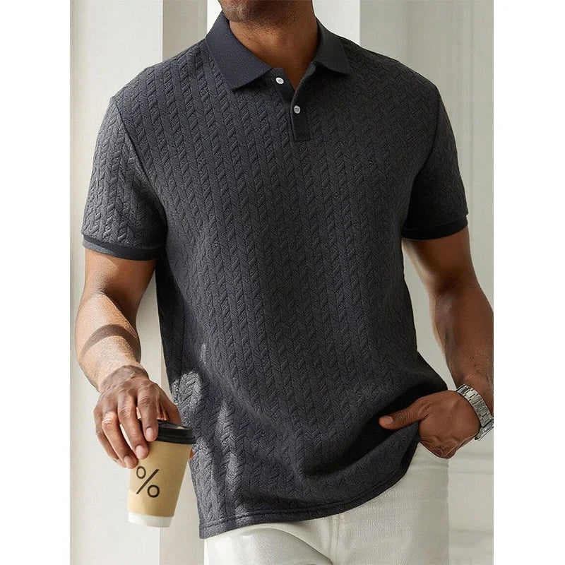 Polo de verano para hombre, estilo urbano, transpirable