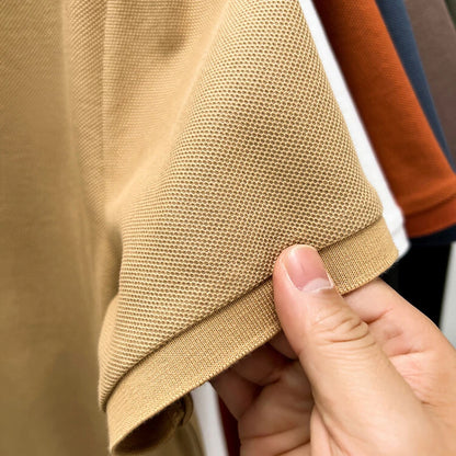 Polo 100 % algodón para hombre - manga corta