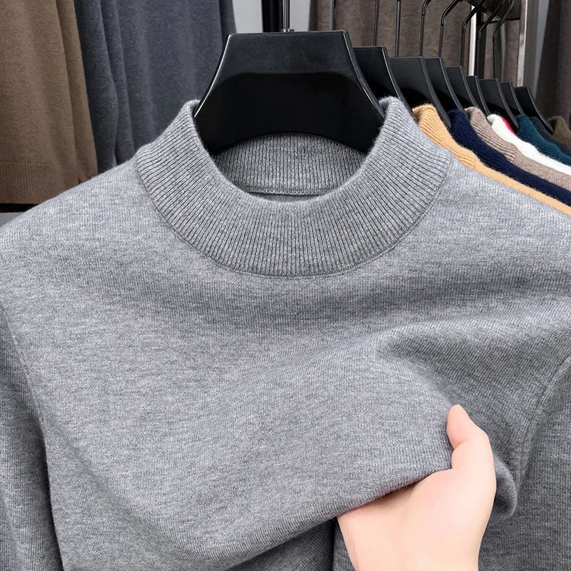 Suéter "Nordic Knit" – Confort &amp; Estilo Minimalista