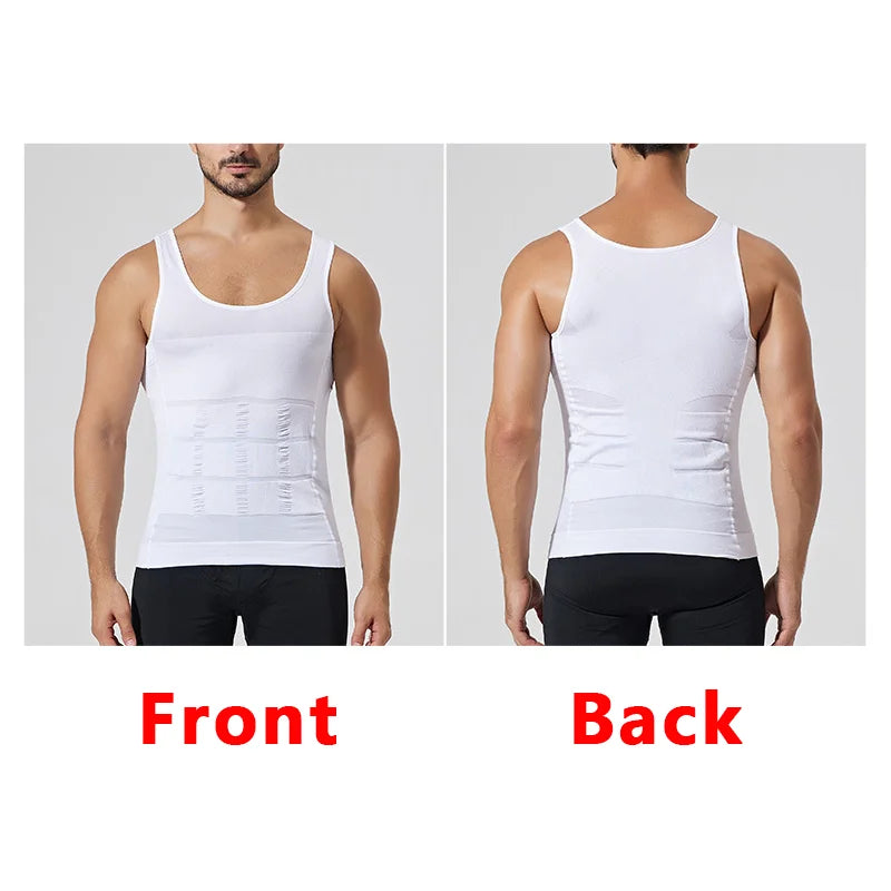 YBFDO - Chaleco de compresión adelgazante para hombre, control del abdomen