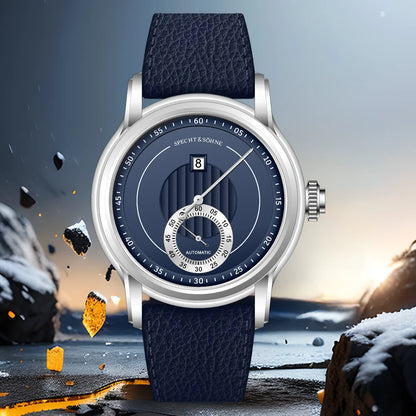 Reloj mecánico automático de lujo Specht & Söhne Jump Hour