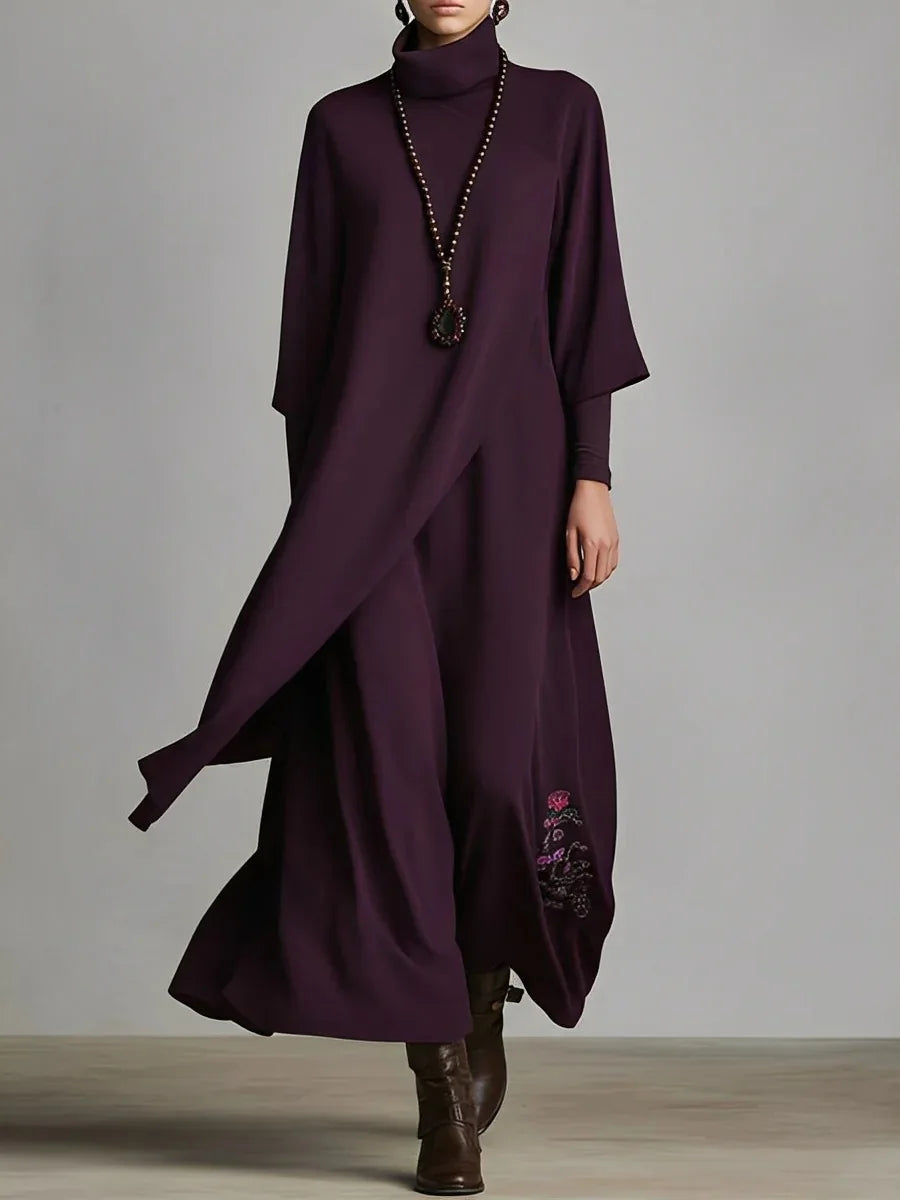 Vestido "Boho-Chic" Bordado - Colección 2026