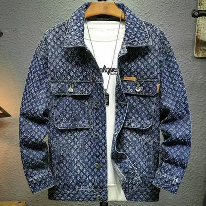 Chaqueta "Jacquard Elite" – Lujo Urbano & Protección