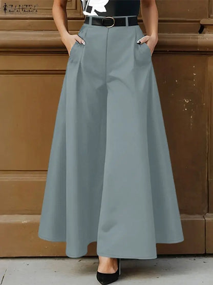 Pantalón Wide Leg "Zanzea Executive" – Estilo & Movimiento