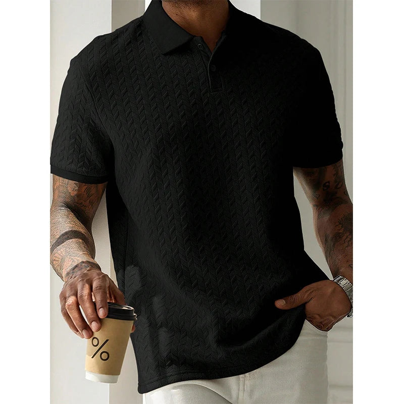Polo de verano para hombre, estilo urbano, transpirable
