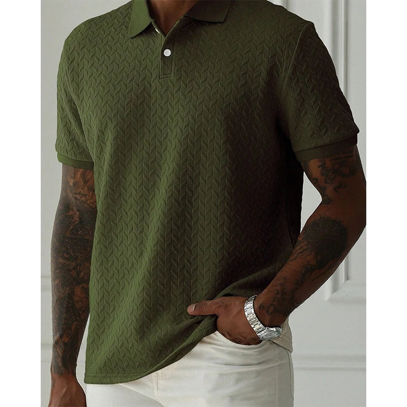 Polo de verano para hombre, estilo urbano, transpirable