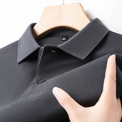 Polo 100 % algodón para hombre - manga corta