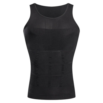 YBFDO - Chaleco de compresión adelgazante para hombre, control del abdomen