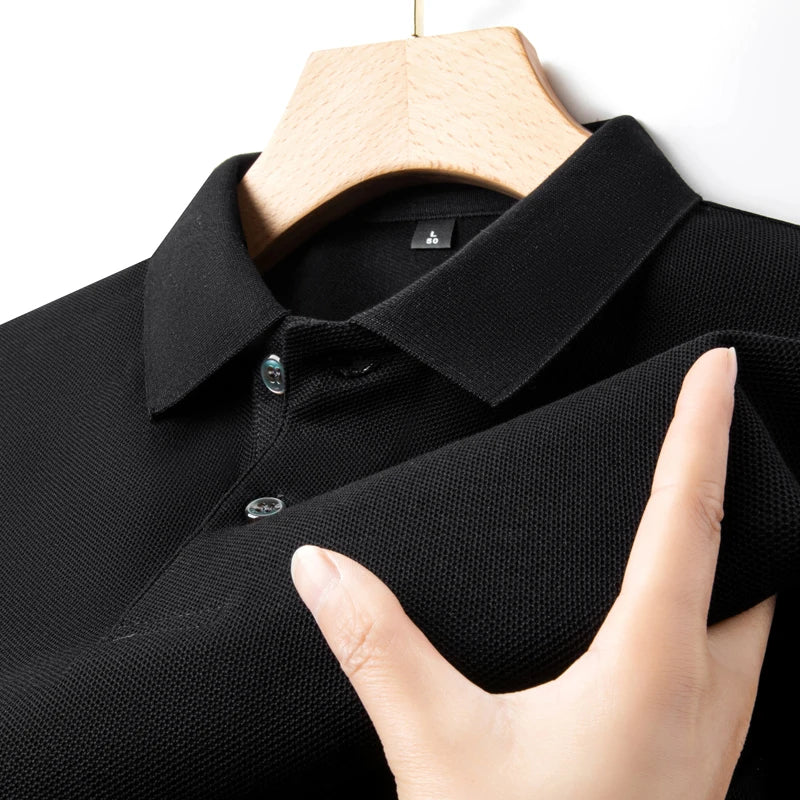 Polo 100 % algodón para hombre - manga corta