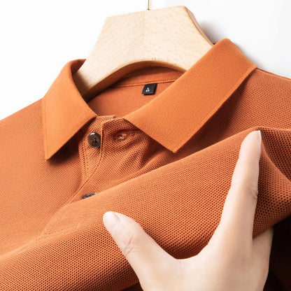 Polo 100 % algodón para hombre - manga corta