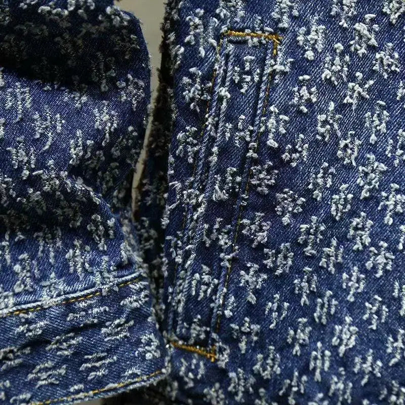 Chaqueta "Jacquard Elite" – Lujo Urbano & Protección