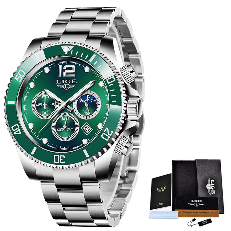 Reloj Cronógrafo Deportivo Impermeable para Hombre