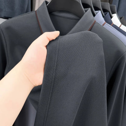 Polo de Lujo "Silk-Wool Blend" – Edición Ejecutiva