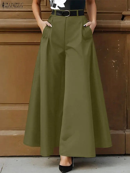 Pantalón Wide Leg "Zanzea Executive" – Estilo & Movimiento