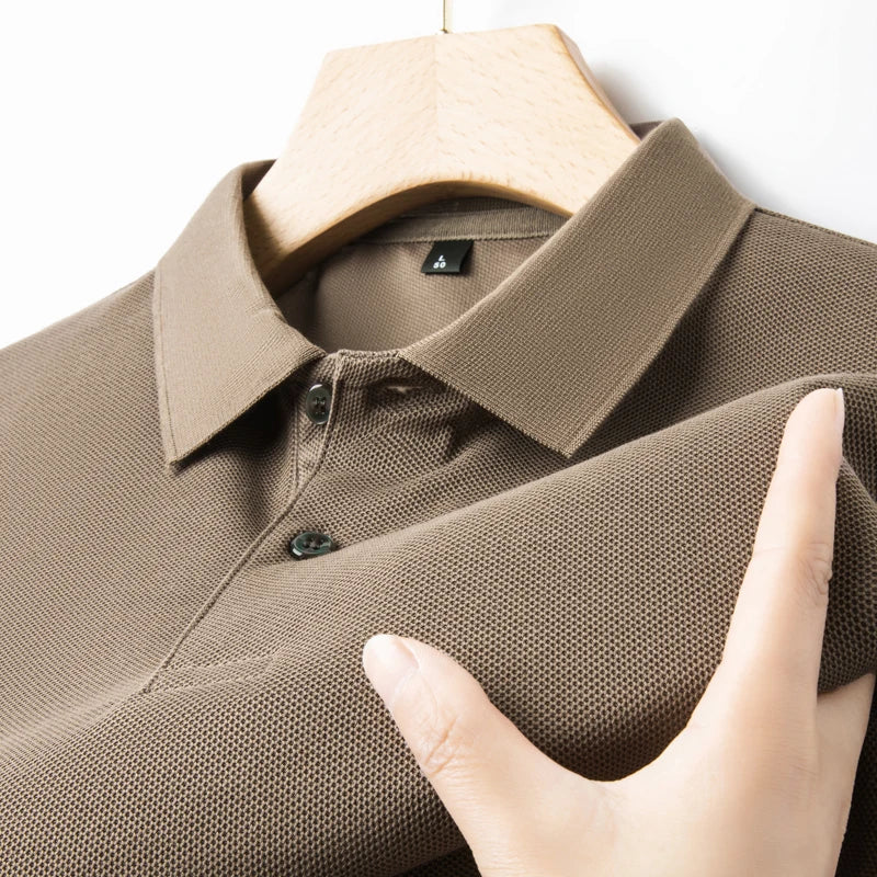 Polo 100 % algodón para hombre - manga corta