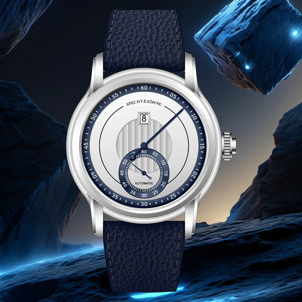 Reloj mecánico automático de lujo Specht & Söhne Jump Hour