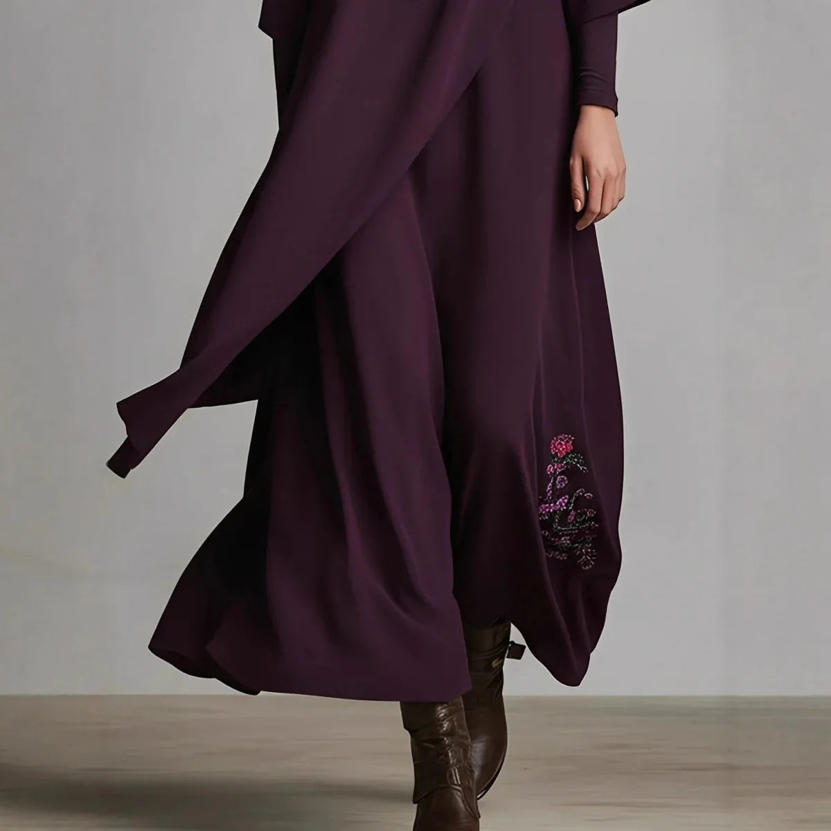 Vestido "Boho-Chic" Bordado - Colección 2026