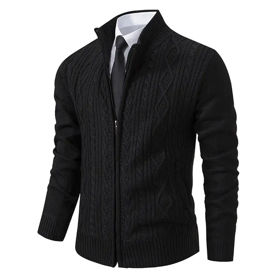 Fiorinni Cárdigan para Hombre - Chaqueta de Punto Grueso