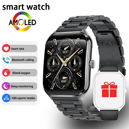 Reloj inteligente ultrafino, pantalla AMOLED de 1,96 pulgadas