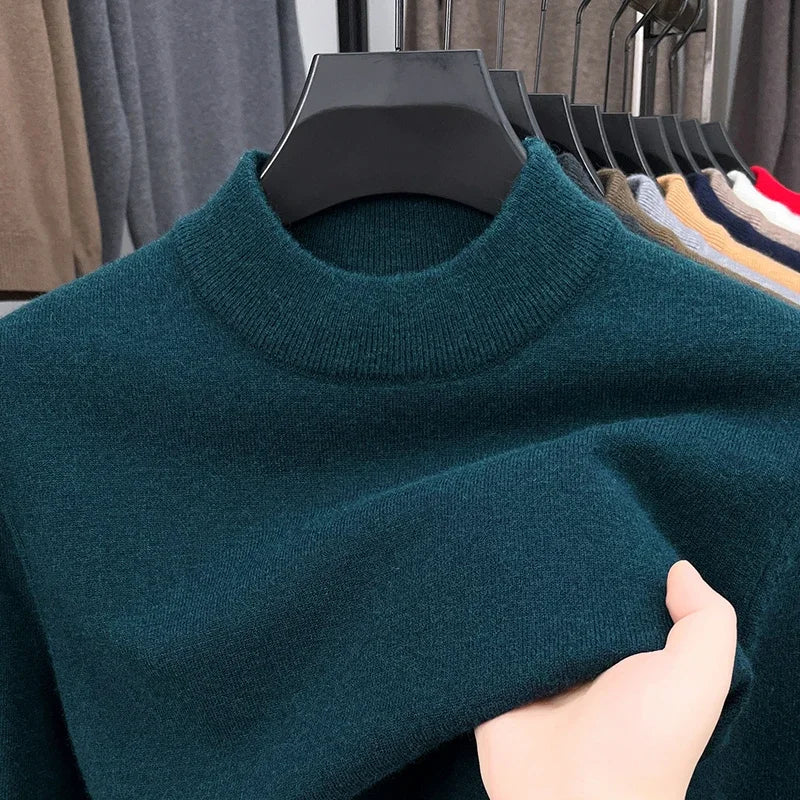 Suéter "Nordic Knit" – Confort &amp; Estilo Minimalista