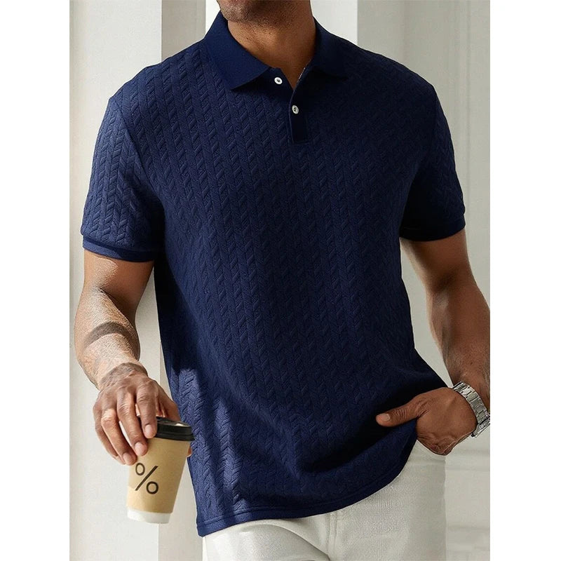 Polo de verano para hombre, estilo urbano, transpirable