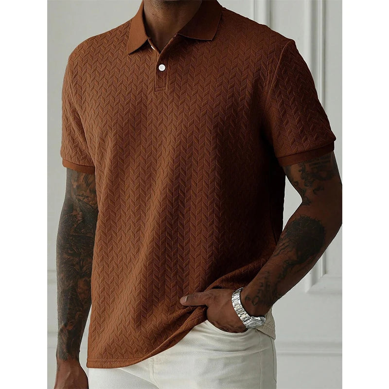 Polo de verano para hombre, estilo urbano, transpirable
