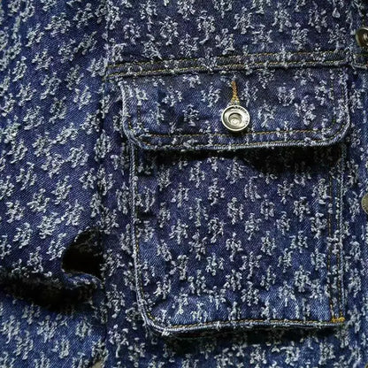 Chaqueta "Jacquard Elite" – Lujo Urbano & Protección