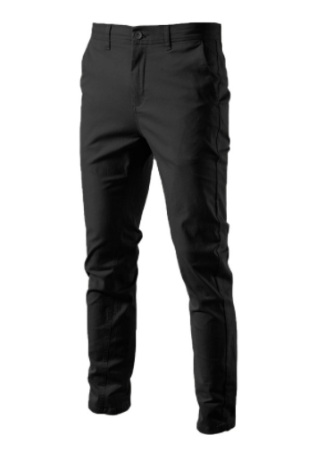 Pantalón Slim Fit de Color Sólido para Hombre