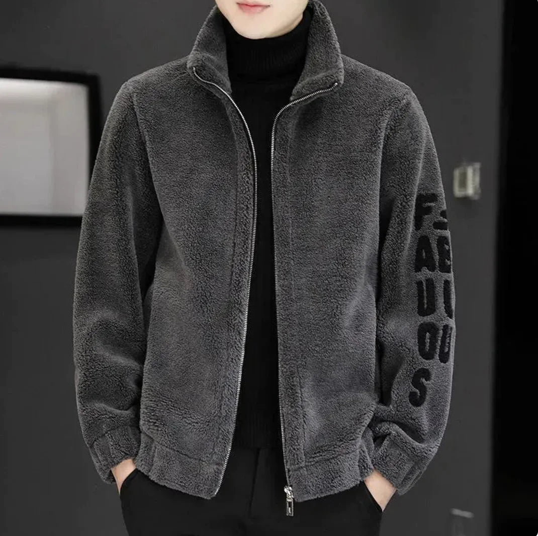 Chaqueta de Cachemira y Lana de Cordero para Hombre