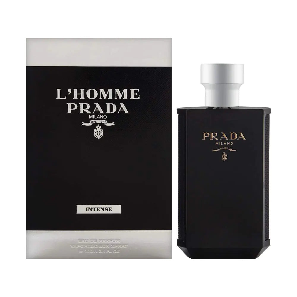 Prada Lhomme Intense Eau de Parfum en Spray para Hombres 3.4 Onzas