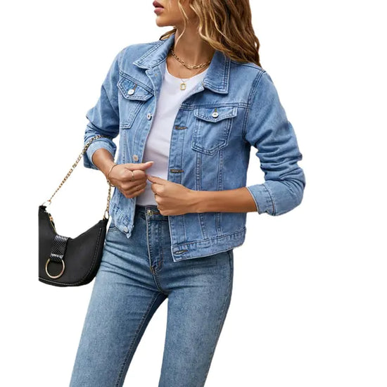 Chaqueta de Mezclilla (Jean) para Mujer