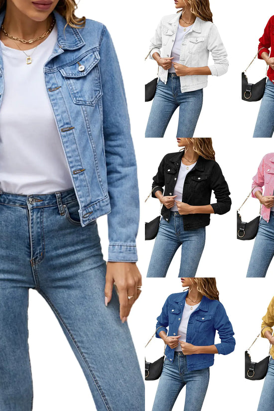 Chaqueta de Mezclilla (Jean) para Mujer