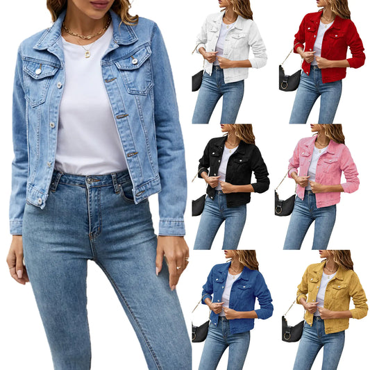 Chaqueta de Mezclilla (Jean) para Mujer