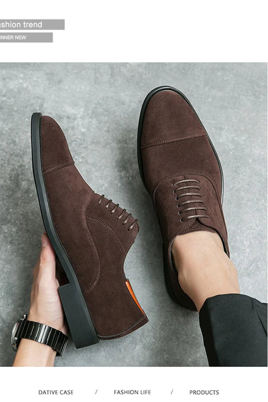 Zapatos de Cuero Casual de Negocios