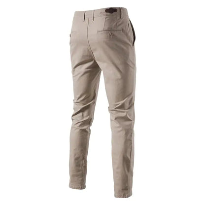 Pantalón Slim Fit de Color Sólido para Hombre