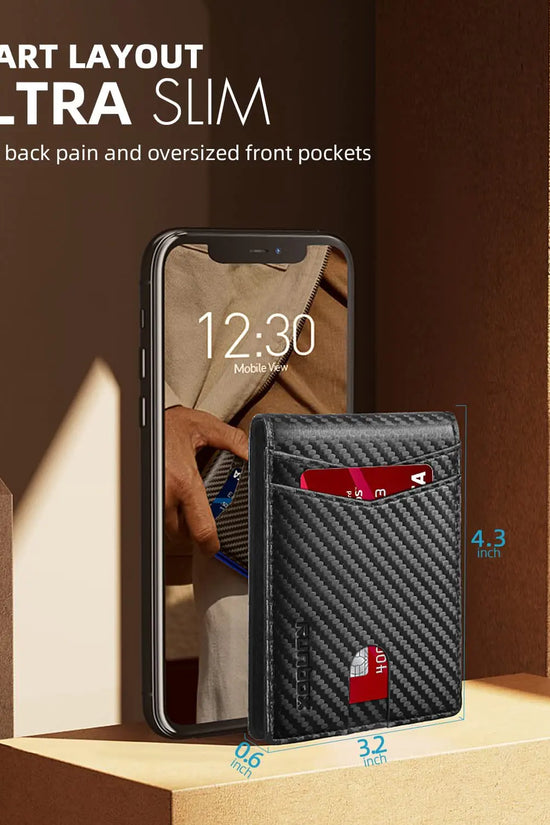 Cartera RUNBOX para Hombre: Elegancia y Protección descrip