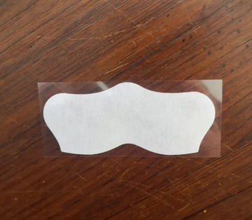 White Butterfly nose patch