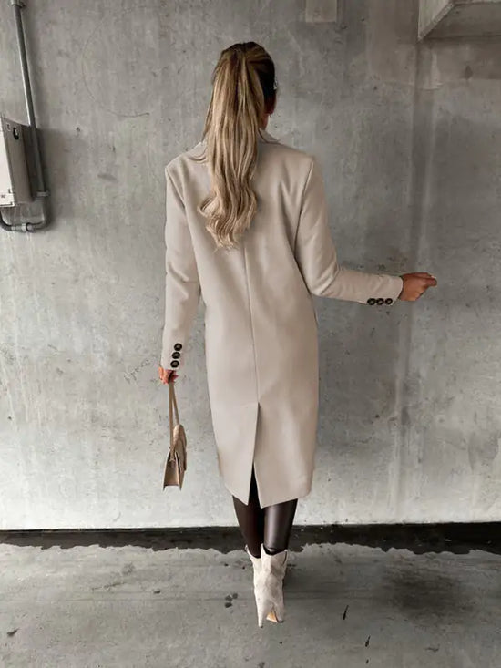 abrigo casual de negocios: elegancia atemporal