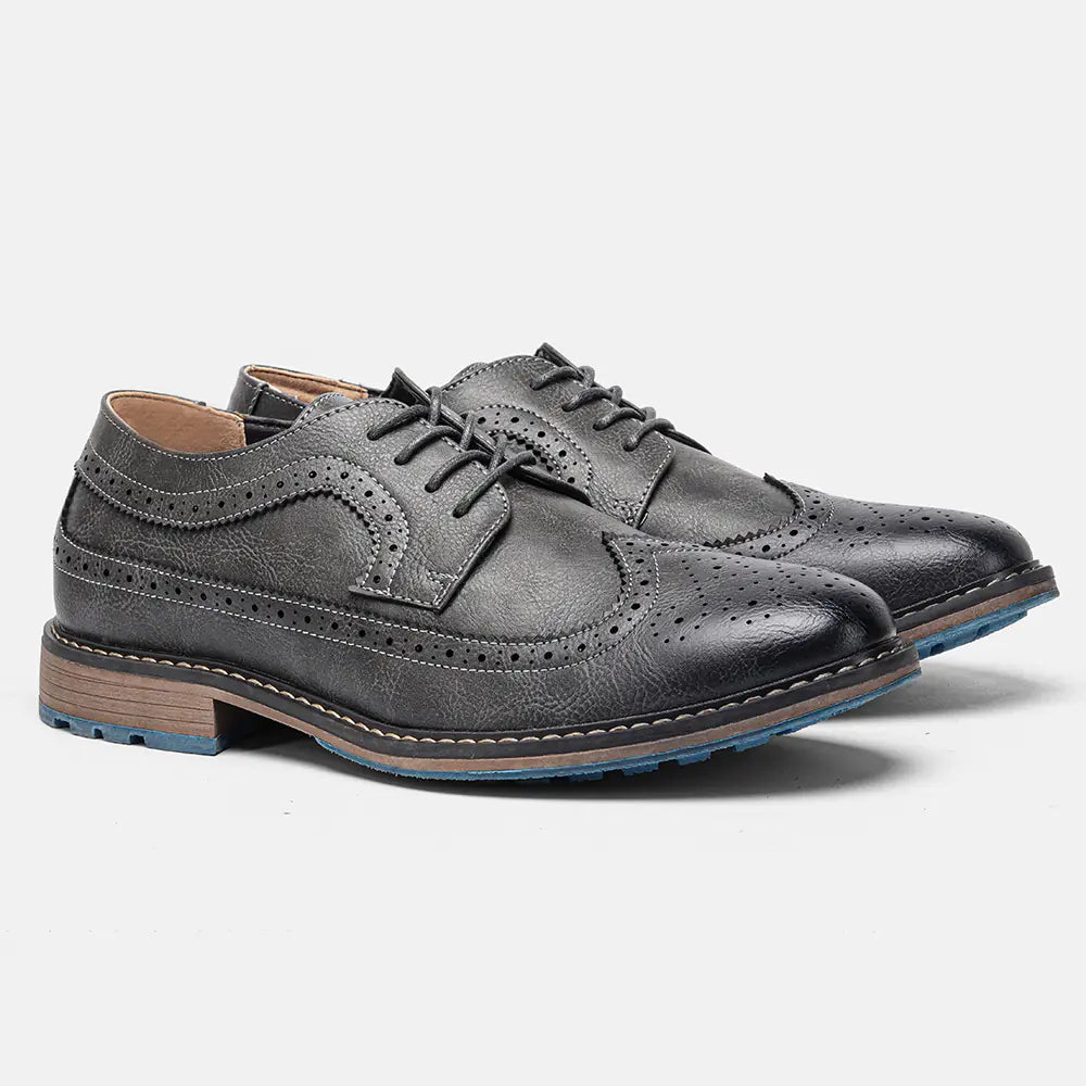 Zapatos Casuales Retro para Hombre  - Estilo Europeo